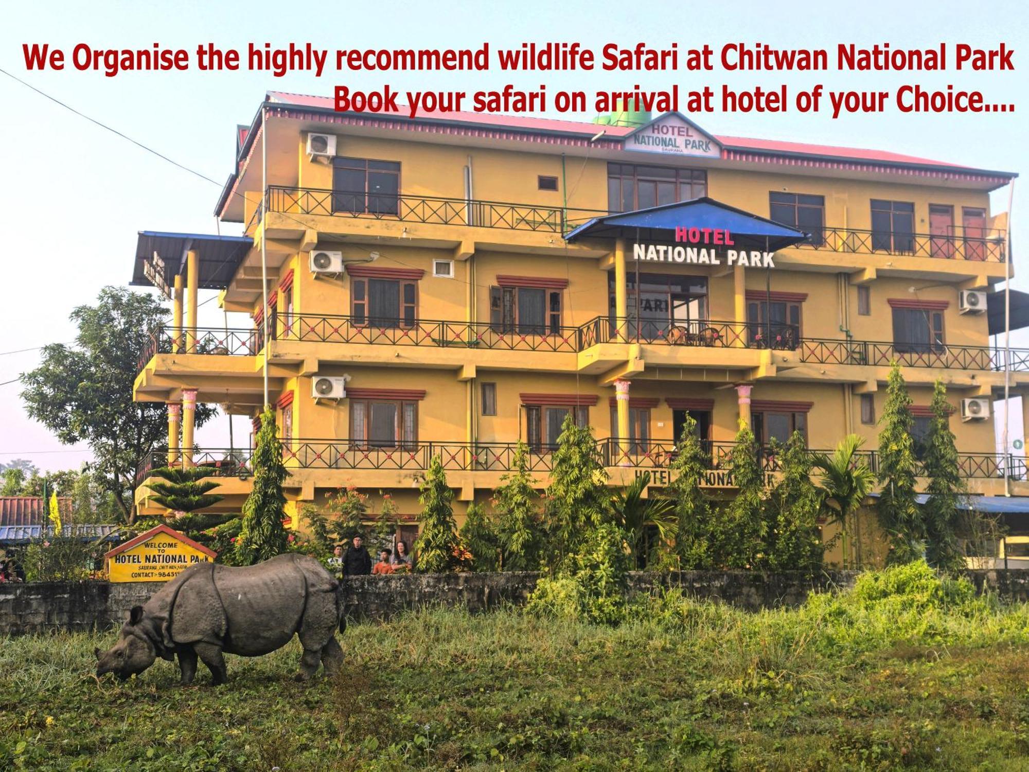 Hotel National Park- A Peaceful Family Home Where You Can Stay Peace And Enjoy And Organize The Wildlife Safari Chitwan Exterior foto